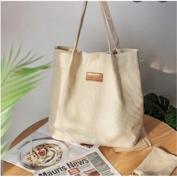 Rare find Authentic Bonny Dodo luxury large canvas tote bag NWOT TSA approved - Picture 10 of 10